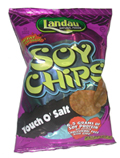 Landau Kosher Soy Chips Touch O&rsquo; Salt 1 Oz.